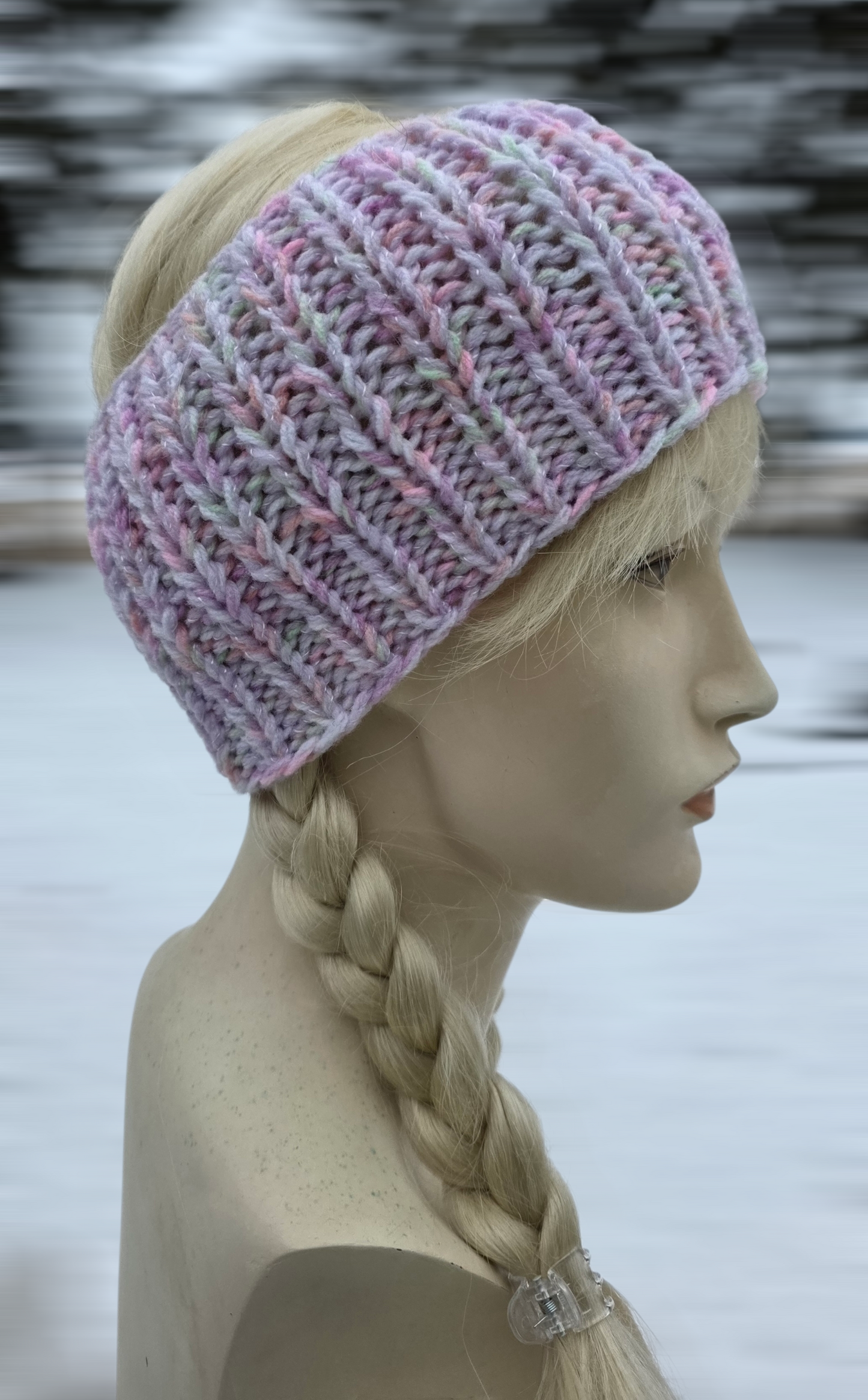Rib Knit Headband pastel